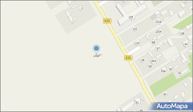 Piotrków Pierwszy, Piotrków Pierwszy, 102a, mapa Piotrków Pierwszy
