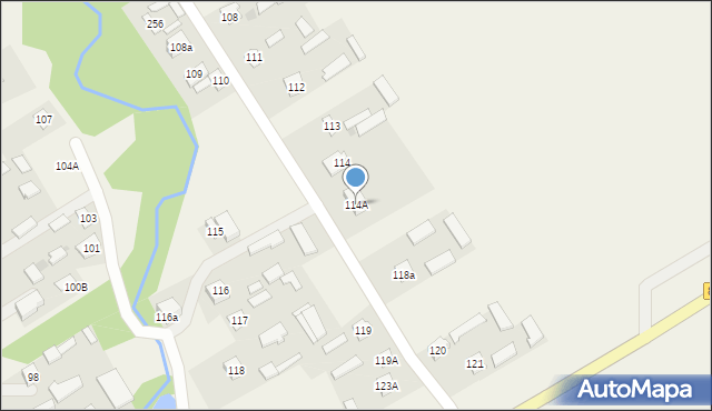 Piotrków Pierwszy, Piotrków Pierwszy, 114A, mapa Piotrków Pierwszy