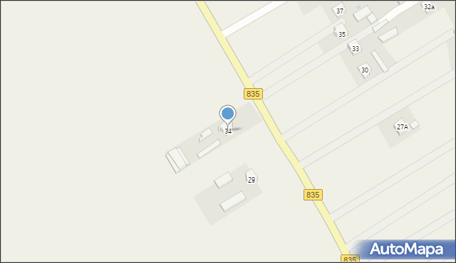 Piotrków Pierwszy, Piotrków Pierwszy, 34, mapa Piotrków Pierwszy