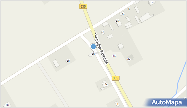 Piotrków Pierwszy, Piotrków Pierwszy, 4b, mapa Piotrków Pierwszy