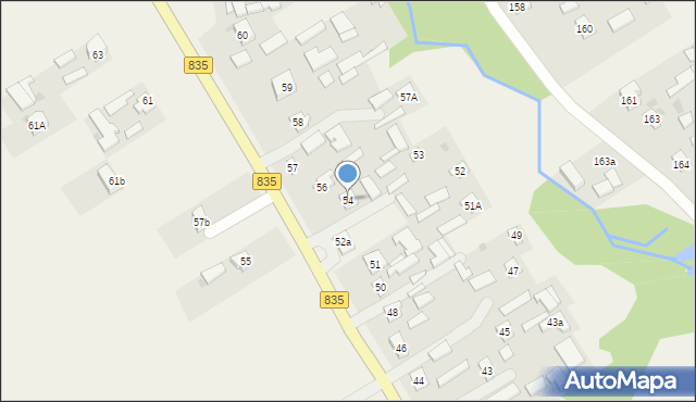 Piotrków Pierwszy, Piotrków Pierwszy, 54, mapa Piotrków Pierwszy