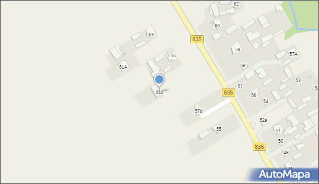 Piotrków Pierwszy, Piotrków Pierwszy, 61b, mapa Piotrków Pierwszy