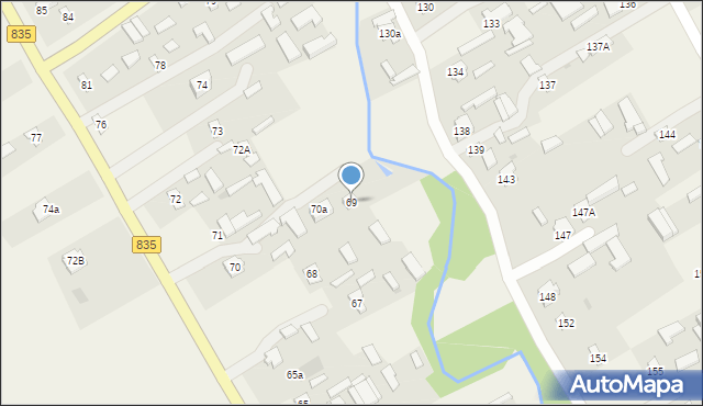 Piotrków Pierwszy, Piotrków Pierwszy, 69, mapa Piotrków Pierwszy