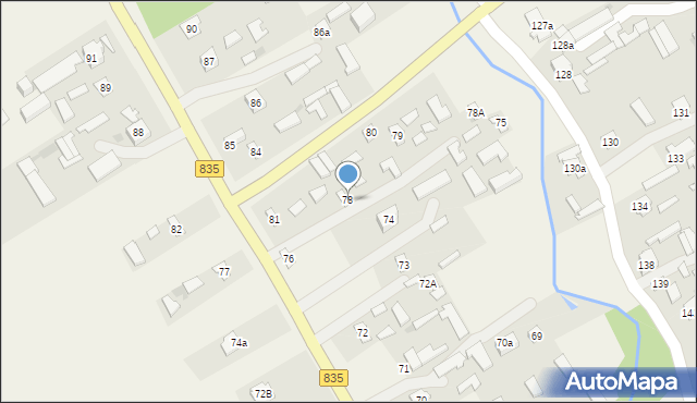 Piotrków Pierwszy, Piotrków Pierwszy, 78, mapa Piotrków Pierwszy