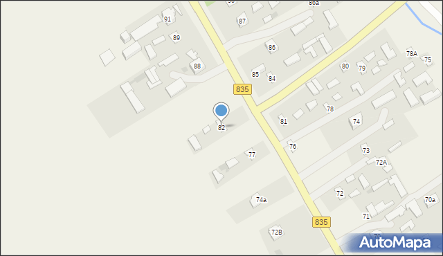 Piotrków Pierwszy, Piotrków Pierwszy, 82, mapa Piotrków Pierwszy