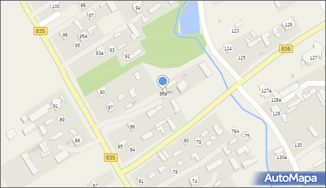 Piotrków Pierwszy, Piotrków Pierwszy, 86a, mapa Piotrków Pierwszy