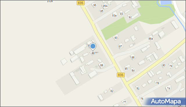 Piotrków Pierwszy, Piotrków Pierwszy, 89, mapa Piotrków Pierwszy