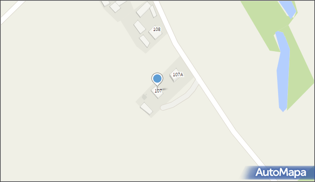 Piotrkówek, Piotrkówek, 107, mapa Piotrkówek