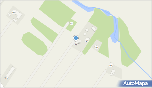 Piotrkówek, Piotrkówek, 93, mapa Piotrkówek