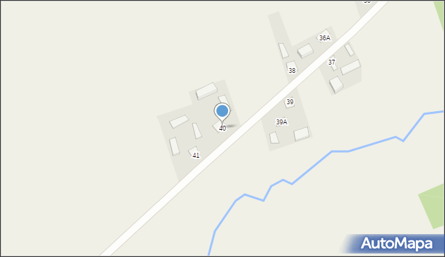 Piotrkówek, Piotrkówek, 40, mapa Piotrkówek