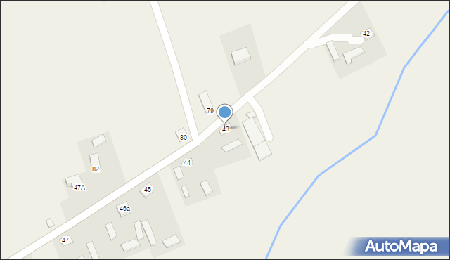 Piotrkówek, Piotrkówek, 43, mapa Piotrkówek