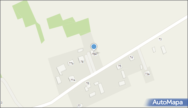 Piotrkówek, Piotrkówek, 78A, mapa Piotrkówek