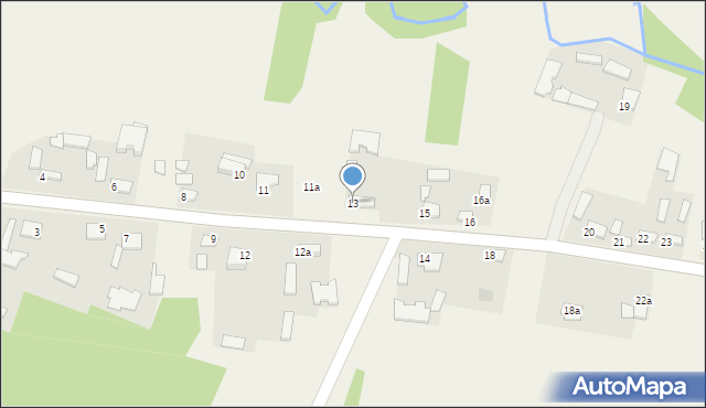 Piotrkowice, Piotrkowice, 13, mapa Piotrkowice