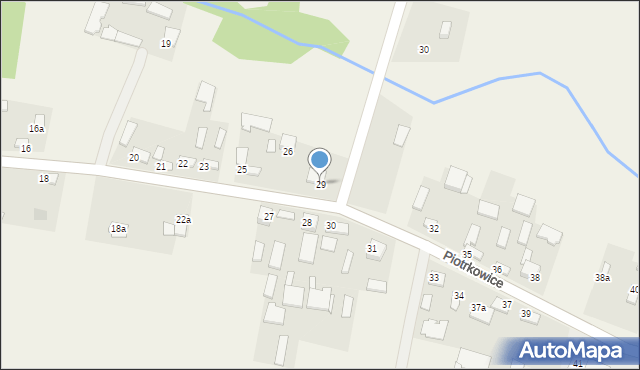 Piotrkowice, Piotrkowice, 29, mapa Piotrkowice