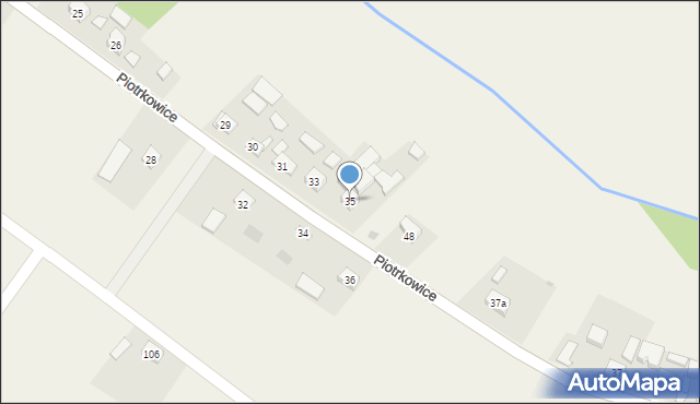 Piotrkowice, Piotrkowice, 35, mapa Piotrkowice