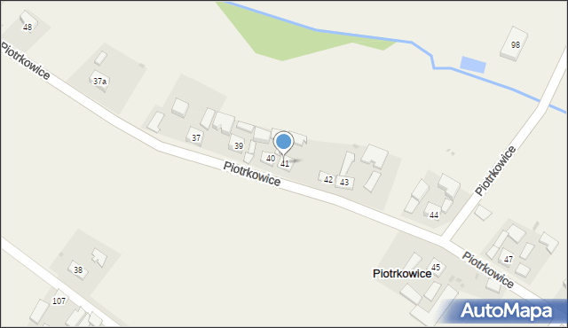 Piotrkowice, Piotrkowice, 41, mapa Piotrkowice