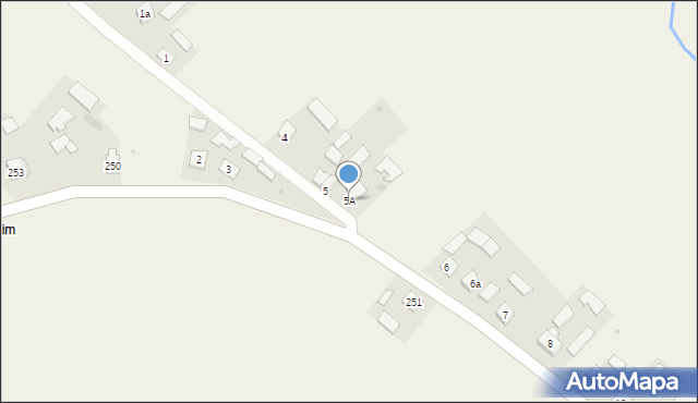 Piotrkowice, Piotrkowice, 5A, mapa Piotrkowice