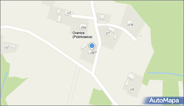 Piotrkowice, Piotrkowice, 106, mapa Piotrkowice