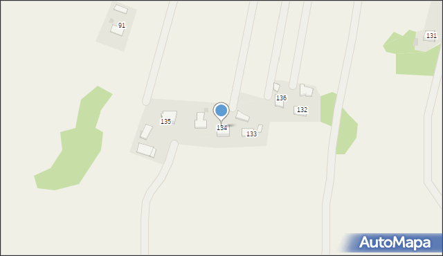 Piotrkowice, Piotrkowice, 134, mapa Piotrkowice