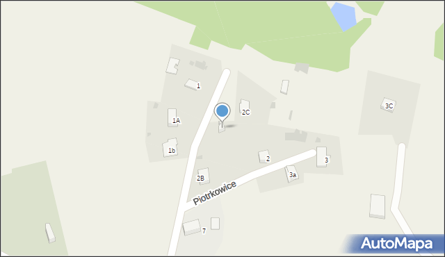 Piotrkowice, Piotrkowice, 2d, mapa Piotrkowice