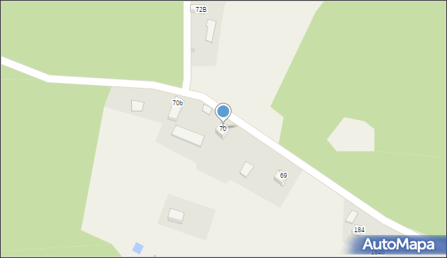 Piotrkowice, Piotrkowice, 70, mapa Piotrkowice