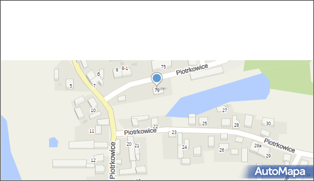 Piotrkowice, Piotrkowice, 79, mapa Piotrkowice