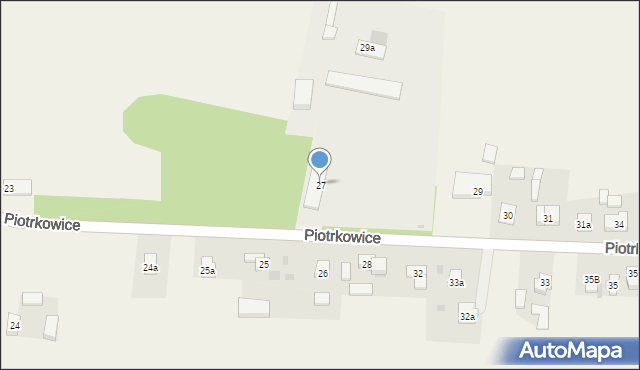 Piotrkowice, Piotrkowice, 27, mapa Piotrkowice