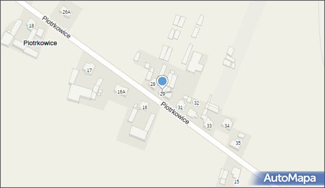 Piotrkowice, Piotrkowice, 29, mapa Piotrkowice