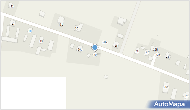 Piotrkowice, Piotrkowice, 20, mapa Piotrkowice