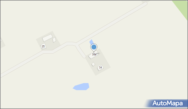 Piotrkowo, Piotrkowo, 34a, mapa Piotrkowo
