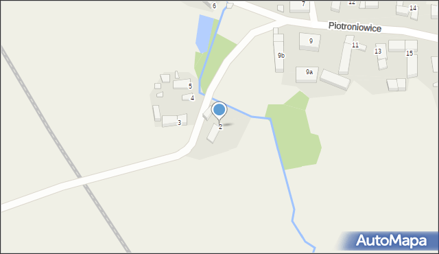 Piotroniowice, Piotroniowice, 2, mapa Piotroniowice