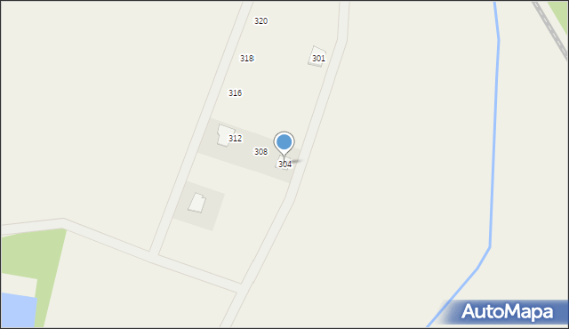 Piotroniowice, Piotroniowice, 304, mapa Piotroniowice