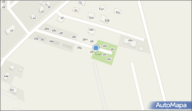 Piotroniowice, Piotroniowice, 46v, mapa Piotroniowice