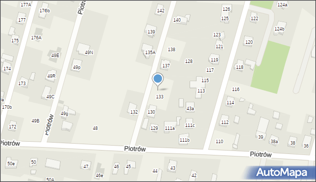 Piotrów, Piotrów, 136, mapa Piotrów