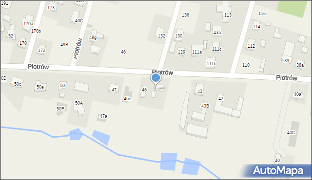 Piotrów, Piotrów, 45, mapa Piotrów
