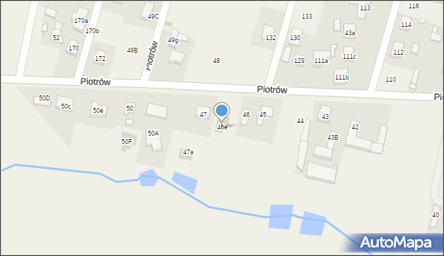 Piotrów, Piotrów, 46e, mapa Piotrów