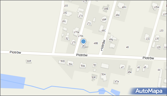 Piotrów, Piotrów, 51, mapa Piotrów