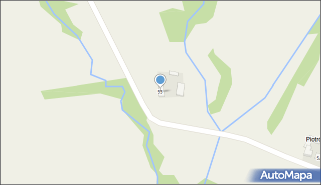 Piotrów-Podłazy, Piotrów-Podłazy, 53, mapa Piotrów-Podłazy