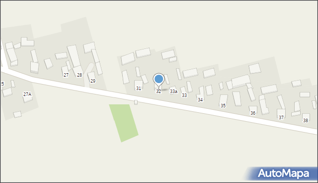 Piotrów-Porębiska, Piotrów-Porębiska, 32, mapa Piotrów-Porębiska