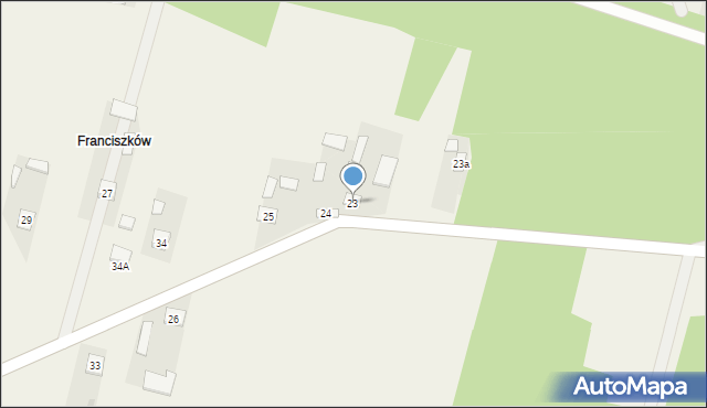 Piotrówek, Piotrówek, 23, mapa Piotrówek