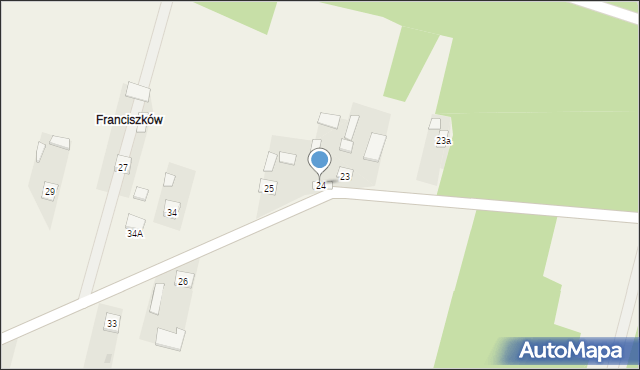 Piotrówek, Piotrówek, 24, mapa Piotrówek