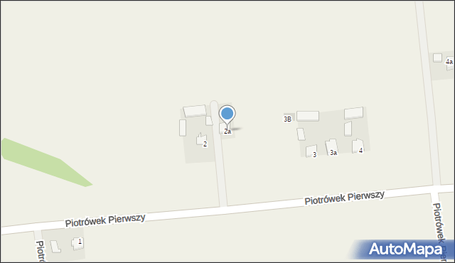 Piotrówek Pierwszy, Piotrówek Pierwszy, 2a, mapa Piotrówek Pierwszy