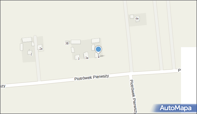 Piotrówek Pierwszy, Piotrówek Pierwszy, 4, mapa Piotrówek Pierwszy