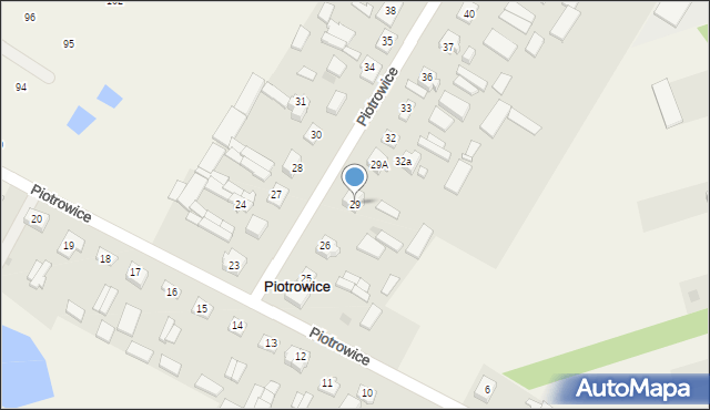 Piotrowice, Piotrowice, 29, mapa Piotrowice