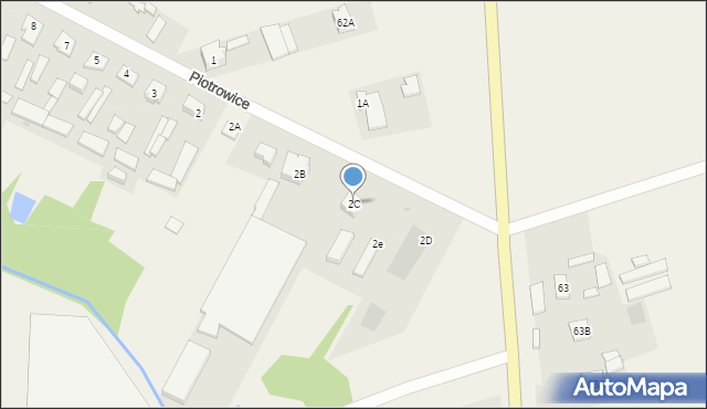 Piotrowice, Piotrowice, 2C, mapa Piotrowice