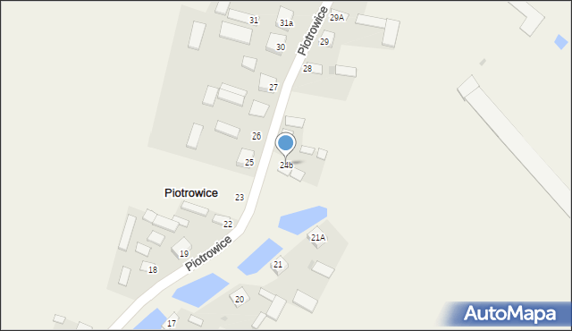 Piotrowice, Piotrowice, 24b, mapa Piotrowice