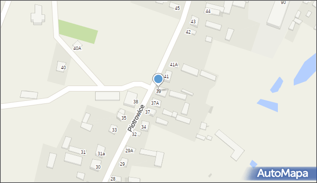 Piotrowice, Piotrowice, 39, mapa Piotrowice