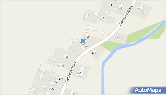 Piotrowice, Piotrowice, 1, mapa Piotrowice