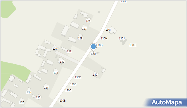 Piotrowice, Piotrowice, 130F, mapa Piotrowice