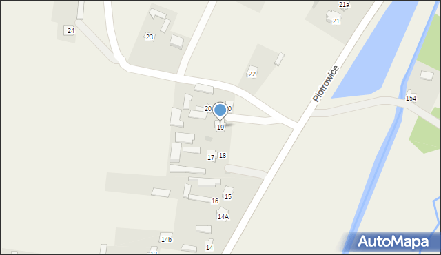 Piotrowice, Piotrowice, 19, mapa Piotrowice